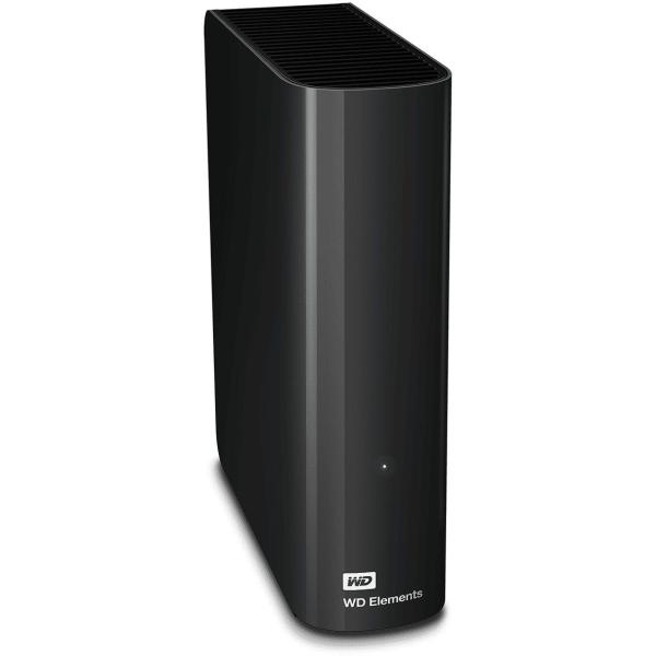 22TB WD Elements Desktop Stationär, black