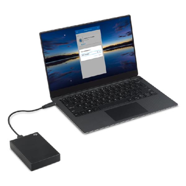 Seagate One Touch 2 TB externe Festplatte USB 3.2 Schwarz