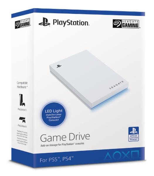 Seagate Game Drive 2TB Externe SSD USB 3.2 Gen 1 Weiß