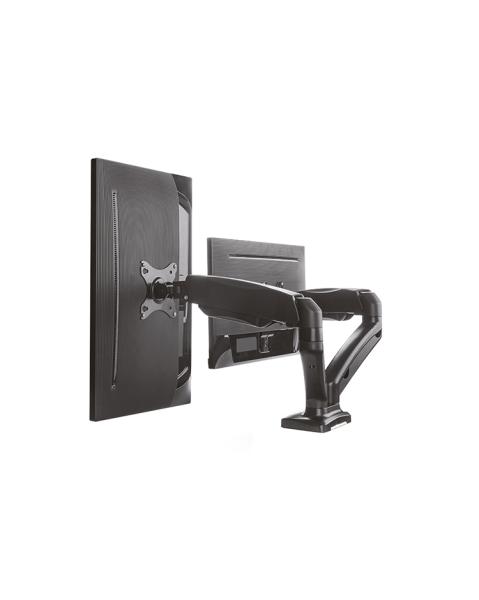 ICY BOX IB-MS304-T Monitorständer für 2 Monitore bis 27 Zoll | Tischhalterung