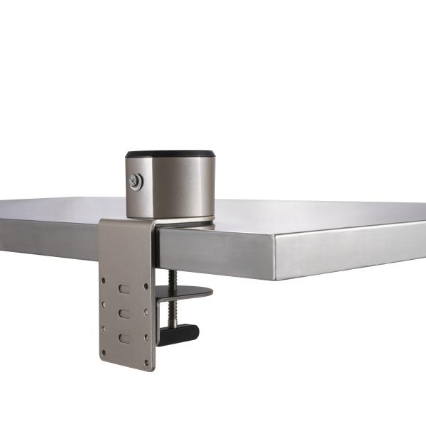 ASUS ROG Desk Mount Kit ACL01 – Tischhalterung für ROG Monitore 23,8–49 Zoll, Silber