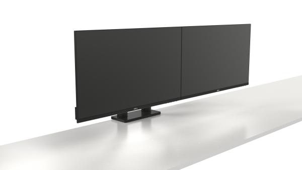 DELL Monitor-Halterung MDA20 DELL-MDA20 schwarz für 2 Monitore. Tischklemme