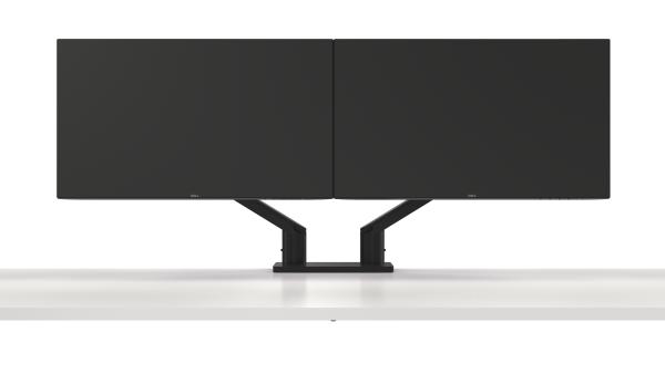 DELL Monitor-Halterung MDA20 DELL-MDA20 schwarz für 2 Monitore. Tischklemme