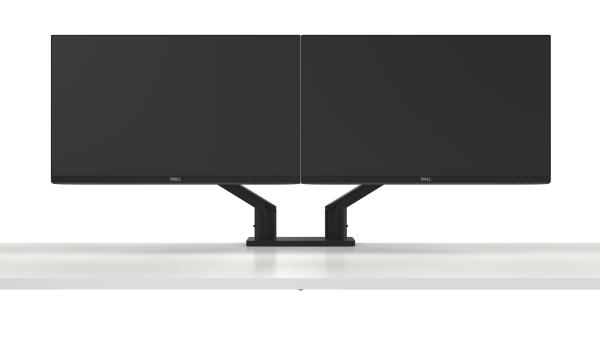 DELL Monitor-Halterung MDA20 DELL-MDA20 schwarz für 2 Monitore. Tischklemme