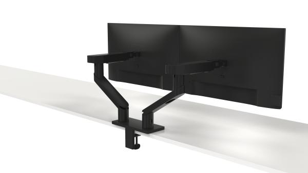 DELL Monitor-Halterung MDA20 DELL-MDA20 schwarz für 2 Monitore. Tischklemme