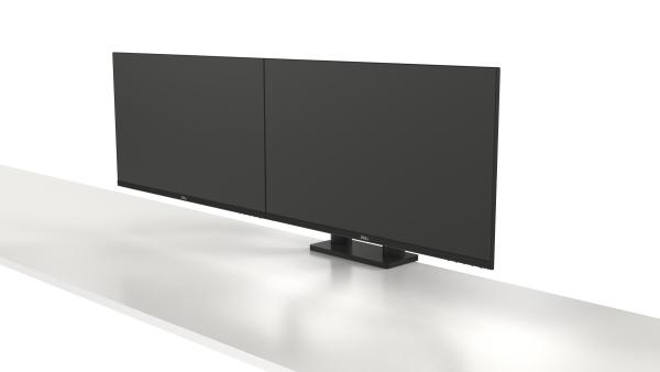DELL Monitor-Halterung MDA20 DELL-MDA20 schwarz für 2 Monitore. Tischklemme