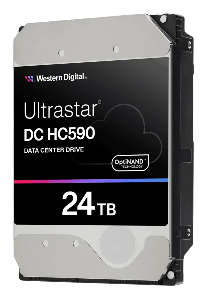 Western Digital Ultrastar DC HC590 24TB 3,5 Zoll SATA HDD – 7200 U/min 6 Gbit/s Festplatte für Server & NAS