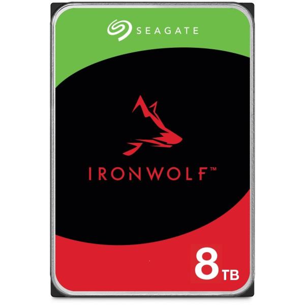 8TB Seagate IronWolf ST8000VN004 7200RPM 256MB NAS Festplatte