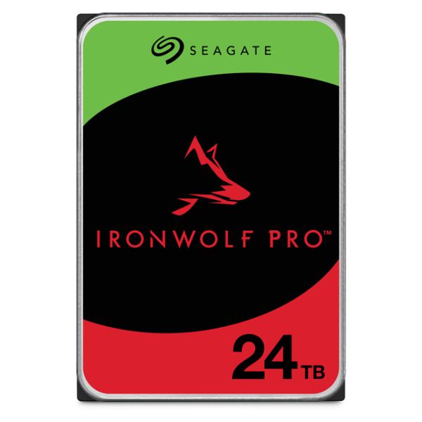 Seagate IronWolf Pro ST24000NT002 24 TB HDD 3,5" SATA III 7200 RPM