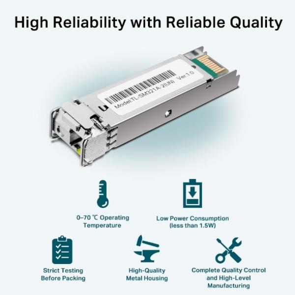 TP-Link Omada TL-SM321A-2 WDM-SFP-Modul 1000BASE-BX