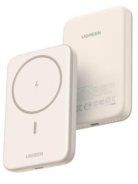Ugreen 25207 Powerbank 5000 mAh 15W mit MagSafe schwarz