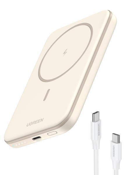 Ugreen 25207 Powerbank 5000 mAh 15W mit MagSafe schwarz