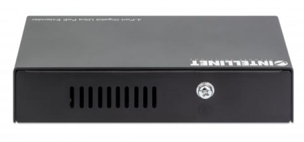 INTELLINET 4-Port Gigabit Ultra PoE-Extender 90W um 100m
