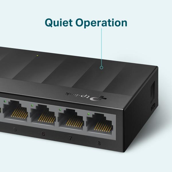 TP-Link LS1008G LiteWave 8-Port Gigabit Desktop Switch