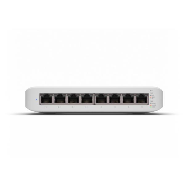 Ubiquiti UniFi USW-Lite-8-POE | 8-Port Gigabit Managed L2 Desktop Switch mit PoE