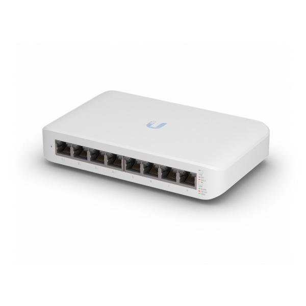 Ubiquiti UniFi USW-Lite-8-POE | 8-Port Gigabit Managed L2 Desktop Switch mit PoE