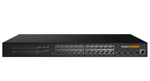 Yealink RCH240 24-Port L2+Web Managed PoE + Switch