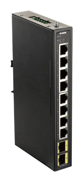 D-Link DIS-100G-10S 8-Port Gigabit Industrie Switch