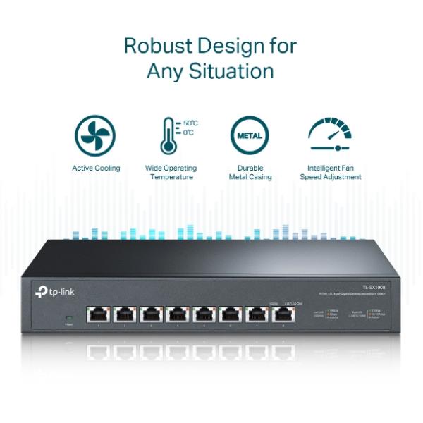 TP-Link Switch 8x 10G Multi-Gigabit TL-SX1008