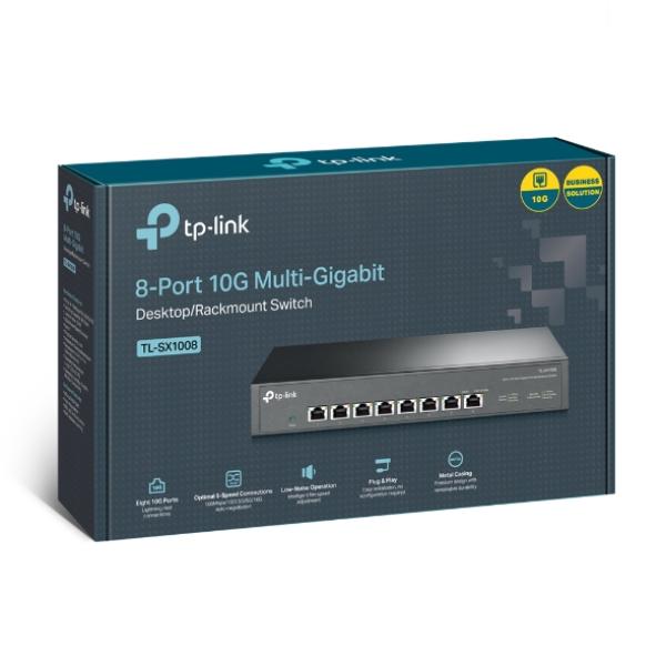 TP-Link Switch 8x 10G Multi-Gigabit TL-SX1008