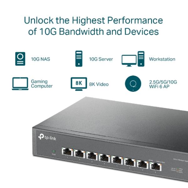 TP-Link Switch 8x 10G Multi-Gigabit TL-SX1008