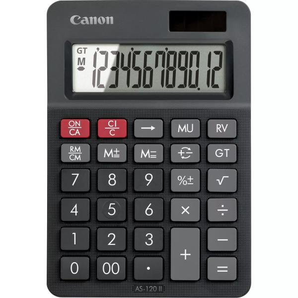 Canon Tischrechner AS-120II schwarz