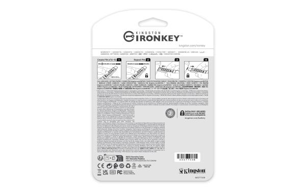STICK 64GB Kingston IronKey Keypad 200C AES-256 USB-C retail