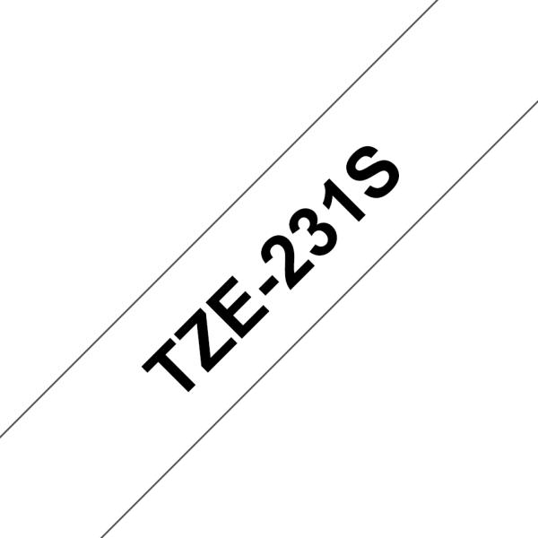 Brother Schriftband TZe-231S 12mm laminiert
