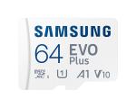 Samsung EVO plus  64 GB MicroSDXC UHS-I Class 10 Speicherkarte mit SD-Adapter MB-MC64KA