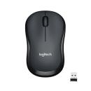 Logitech M220 Silent Kabellose Funkmaus Anthrazit – Leise Büro-Maus für PC & Notebook