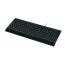 Logitech K280e Tastatur QWERTZ – kabelgebunden USB schwarz Business Keyboard