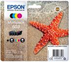 Epson 603 Multipack original mit 4 Patronen Schwarz Blau Magenta Gelb